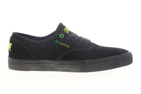 Emerica Wino Standard x Creature 6107000249001 Mens Black Suede Sneakers Shoes