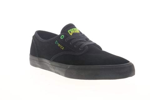 Emerica Wino Standard x Creature 6107000249001 Mens Black Suede Sneakers Shoes