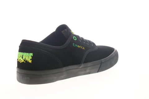 Emerica Wino Standard x Creature 6107000249001 Mens Black Suede Sneakers Shoes
