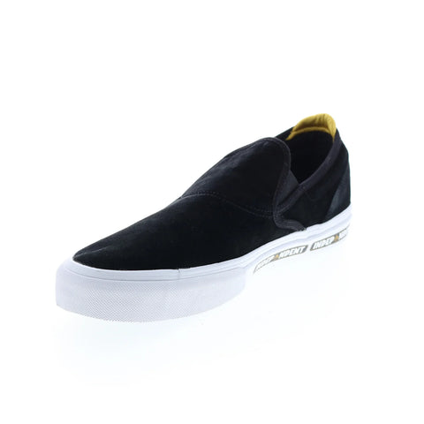 Emerica Wino G6 Slip-On X Independent Mens Black Suede Sneakers Shoes