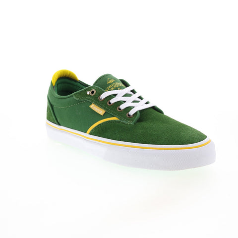 Emerica Dickson X Shake Junt Mens Green Collaboration Sneakers Shoes
