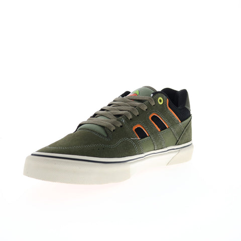 Emerica Tilt G6 Vulc X OJ Mens Green Suede Skate Inspired Sneakers Shoes