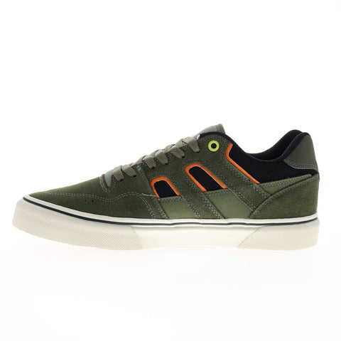 Emerica Tilt G6 Vulc X OJ Mens Green Suede Skate Inspired Sneakers Shoes