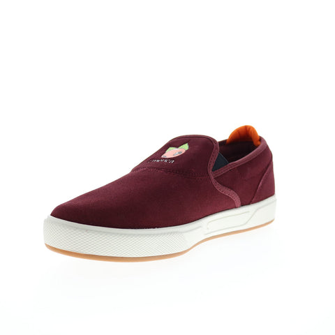 Emerica Wino G6 Slip Cup X OJ Mens Burgundy Skate Inspired Sneakers Shoes