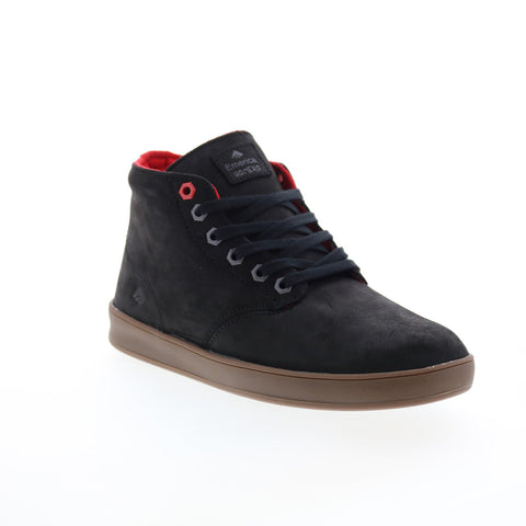 Emerica Romero Laced High X Biltwell Mens Black Canvas Skate Sneakers Shoes