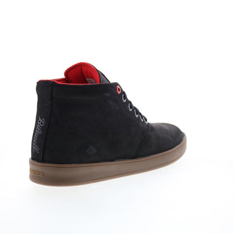 Emerica Romero Laced High X Biltwell Mens Black Canvas Skate Sneakers Shoes