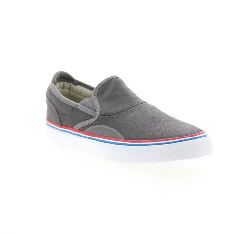 Emerica Wino G6 Slip On x Biltwell Mens Gray Skate Inspired Sneakers Shoes