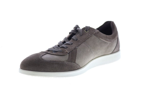 Ecco Indianapolis 630754-55870 Mens Brown Leather Lifestyle Sneakers Shoes