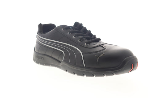 Puma Daytona Low 642625 Mens Black Leather Work & Safety Boots
