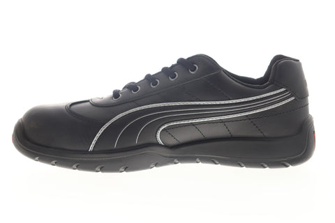 Puma Daytona Low 642625 Mens Black Leather Work & Safety Boots