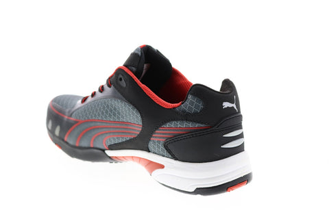 Puma Fuse Motion 642875 Womens Gray Mesh Lace Up Work Boots