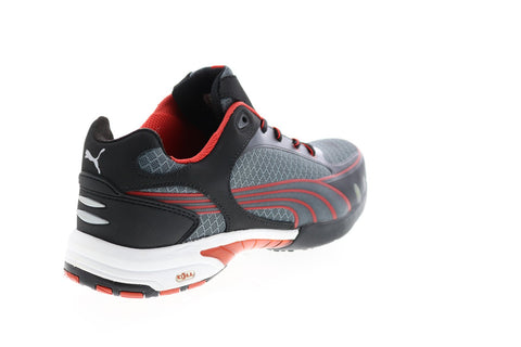 Puma Fuse Motion 642875 Womens Gray Mesh Lace Up Work Boots