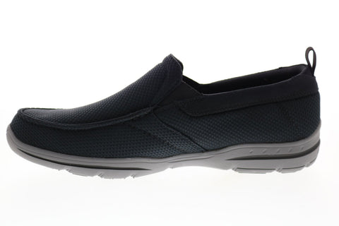 Skechers Harper Walton 65382 Mens Black Canvas Lifestyle Sneakers Shoes