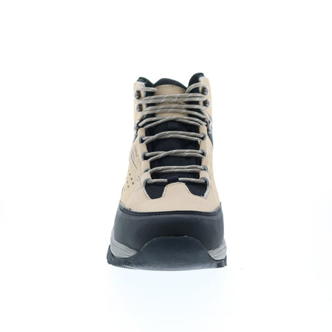 Skechers Polano Norwood 65755 Mens Gray Leather Lace Up Hiking Boots