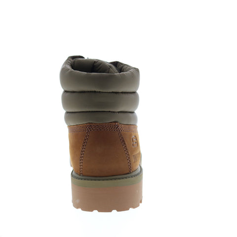 Skechers Sergeants Verno 65838 Mens Brown Leather Lace Up Lace Up Boots