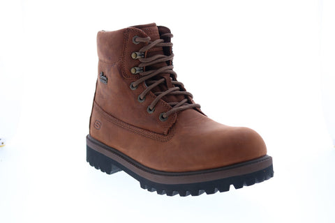 Skechers Sergeants Boralo 65885 Mens Brown Nubuck Casual Dress Boots