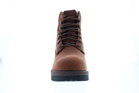 Skechers Sergeants Boralo 65885 Mens Brown Nubuck Casual Dress Boots