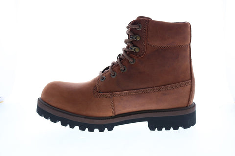 Skechers Sergeants Boralo 65885 Mens Brown Nubuck Casual Dress Boots