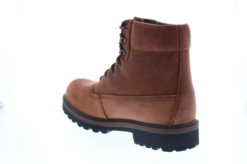 Skechers Sergeants Boralo 65885 Mens Brown Nubuck Casual Dress Boots