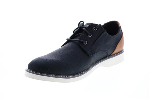 Skechers Parton Wilcon 65925 Mens Black Oxfords & Lace Ups Plain Toe Shoes