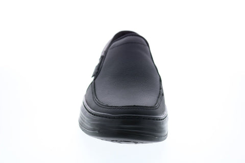 Skechers Moreno Relton 66082 Mens Black Loafers & Slip Ons Casual Shoes