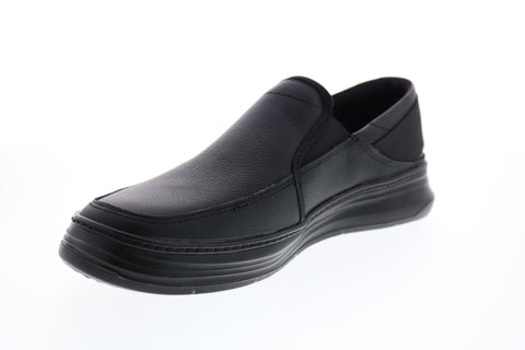 Skechers Moreno Relton 66082 Mens Black Loafers & Slip Ons Casual Shoes
