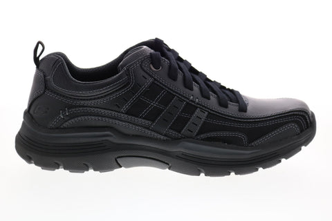 Skechers Expended Manden 66299 Mens Black Synthetic Lifestyle Sneakers Shoes