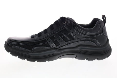 Skechers Expended Manden 66299 Mens Black Synthetic Lifestyle Sneakers Shoes
