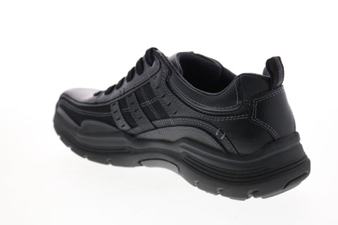 Skechers Expended Manden 66299 Mens Black Synthetic Lifestyle Sneakers Shoes