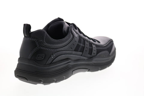 Skechers Expended Manden 66299 Mens Black Synthetic Lifestyle Sneakers Shoes