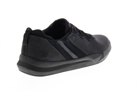 Skechers Norsen Valo 66371 Mens Black Canvas Lifestyle Sneakers Shoes