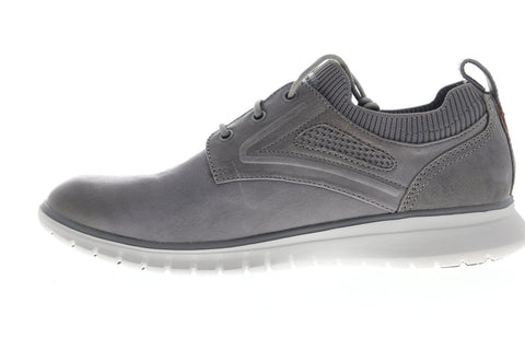 Skechers Neo Casual Keizer 68301 Mens Gray Leather Low Top Sneaker Shoes