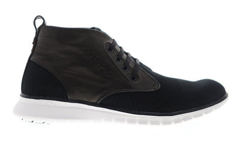 Skechers Neo Casual Kelby 68305 Mens Black Mesh Chukkas Lace Up Boots Shoes
