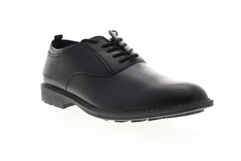 Mark Nason Ottomatic G T 68319 Mens Black Leather Plain Toe Oxfords Shoes