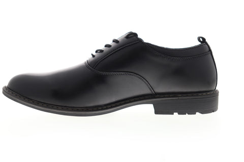 Mark Nason Ottomatic G T 68319 Mens Black Leather Plain Toe Oxfords Shoes
