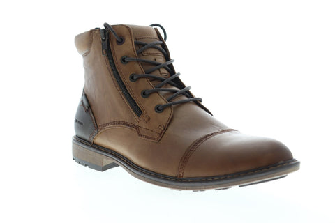 Mark Nason Ottomatic Sazerac 68320 Mens Brown Leather Casual Dress Boots Shoes