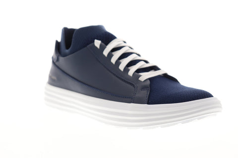 Mark Nason Shogun Down Time 68671 Mens Blue Leather Low Top Sneakers Shoes