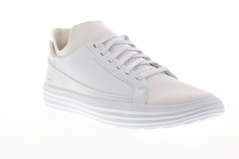 Mark Nason Shogun Down Time 68671 Mens White Leather Low Top Sneakers Shoes