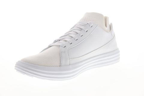 Mark Nason Shogun Down Time 68671 Mens White Leather Low Top Sneakers Shoes