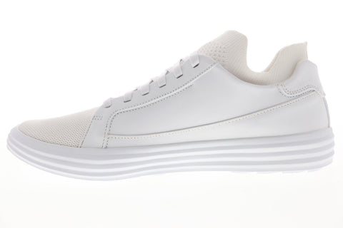 Mark Nason Shogun Down Time 68671 Mens White Leather Low Top Sneakers Shoes