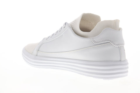 Mark Nason Shogun Down Time 68671 Mens White Leather Low Top Sneakers Shoes