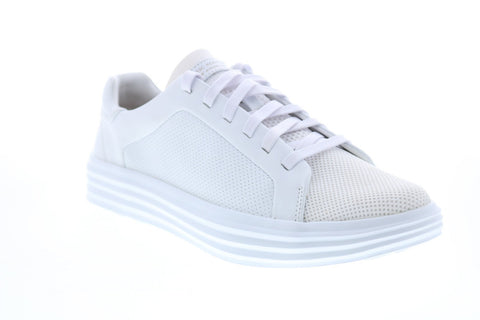 Mark Nason With Skechers Shogun Bandon Womens White Lifestyle Sneakers Shoes