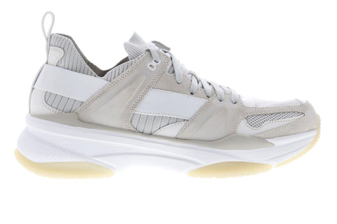 Skechers Griller Kelton 68692 Mens White Leather Mesh Casual Fashion Sneakers Shoes