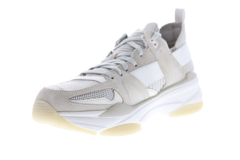 Skechers Griller Kelton 68692 Mens White Leather Mesh Casual Fashion Sneakers Shoes