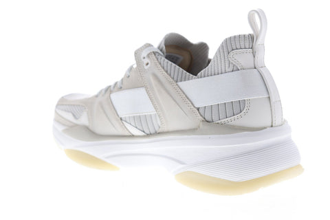 Skechers Griller Kelton 68692 Mens White Leather Mesh Casual Fashion Sneakers Shoes