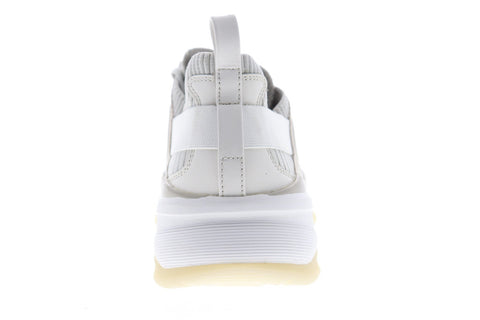 Skechers Griller Kelton 68692 Mens White Leather Mesh Casual Fashion Sneakers Shoes