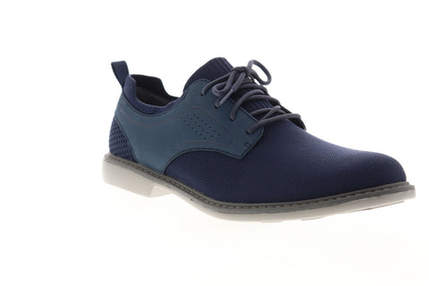Mark Nason Clubman Westside 68961 Mens Blue Canvas Casual Oxfords Shoes