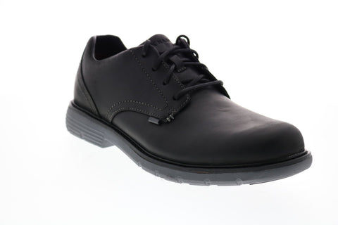 Mark Nason Lite Lugg Del 68980 Mens Black Oxfords & Lace Ups Plain Toe Shoes