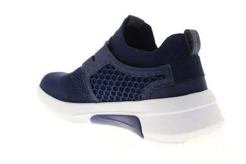 Mark Nason Modern Jogger 2.0 Switzer 69710 Mens Blue Canvas Slip On Sneakers Shoes