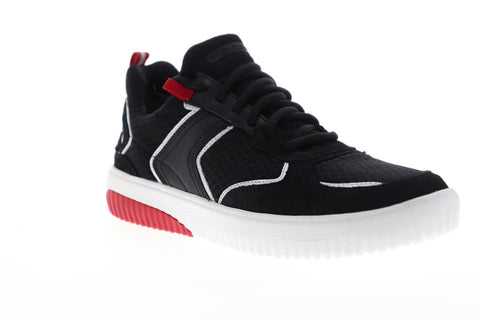 Skechers Ridge Rollie 69714 Mens Black Mesh Low Top Sneakers Shoes